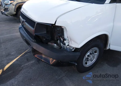 2016 Chevrolet Express 2500 Work Van из США, поврежденный, VIN 1GCWGAFF6G1305935